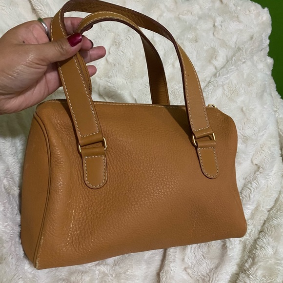 Burberry’s leather brown tan bag -good used condition -firm - Picture 10 of 14